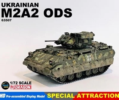 Dragon 1/72 Ukraine M2A2 ODS M2 Bradley Infantry Tank Finished Model 63507 - Image 1 of 4
