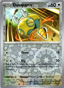 Dunsparce 079/131 Prismatic Evolutions Reverse Holo Pokemon NM - Bild 1 von 2