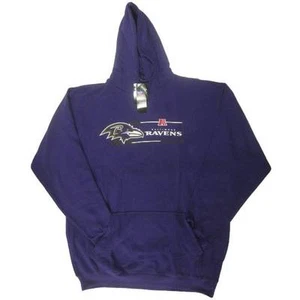 New NFL Men's Baltimore Ravens Hoodie Sweatshirt Big and Tall 2XLT 3XL Purple - Picture 1 of 1