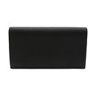 HERMES Citizen Twill Long Tool Box Bifold long wallet Epsom leather Black Noir