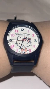 CITIZEN SANRIO HELLO KITTY Analog LADIES WATCH HK32-005 NAVY BLUE MOVEMENT JAPAN - Picture 1 of 23