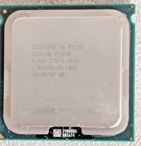 INTEL XEON E5205 SLBAU DualCore CPU 2x 1.86GHz 6MB 1066MHz FSB Socket 771 - Foto 1 di 2