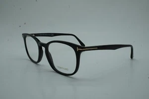 TOM FORD TF 5505 001 BLACK AUTHENTIC DESIGNER EYEGLASSES TF5505 53-19 145 - Picture 1 of 4