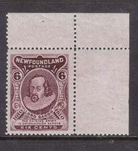 Newfoundland #98 Extra Fine Never Hinged Upper Right Margin Gem - Picture 1 of 1