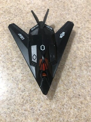 Plane Lockheed F-117A  Nighthawk Diecast Military Black Stealth Bomber - Image 1 of 3