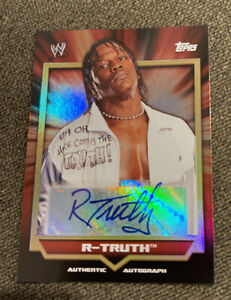 2011 Topps WWE Classic. R-Truth ( Auto )