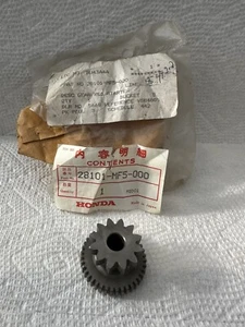 NOS OEM Honda Starter Reduction Gear 1983-86 VT500C VT500FT Shadow 28101-MF5-000 - Picture 1 of 6