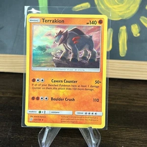 Terrakion - Pokemon TCG - Holo Rare - SM - Unified Minds (SM11) - Picture 1 of 2