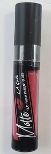 LA Girl Matte Flat Finish Pigment Lip Gloss #GLG834 Bazaar Red - Picture 1 of 4