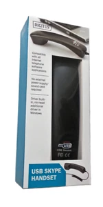 DIGITUS SKYPE USB Telephone Handset, Comfortable internet telephony, Easy to Use - Picture 1 of 2