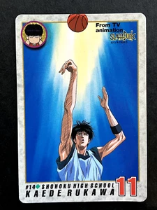 Tarjetas Kaede Rukawa SLAM Dunk TCG Anime Japonés Manga Cómic Bandai 1994 #14 - Imagen 1 de 6