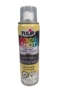 Tulip Color Shot Instant Fabric Color (Lemonade / Yellow) 3 oz. Single Can - Picture 1 of 2