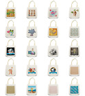 Ambesonne Cartoon Art Tote Bag Reusable Linen Sack Shopping Books Beach