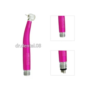 1x Dental LED Pana Max Standard Head Air Turbine High Speed Handpiece Pink - Picture 1 of 8