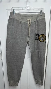 Pantalones deportivos POLO Ralph Lauren Tiger Patch grises para hombre talla M - Imagen 1 de 11