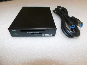 DIGIGEAR ATA Flash PCMCIA PC Card SD SDHC SDXC USB 3.0 Card Reader omnidrive - Photo 1/2