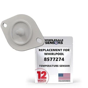Whirlpool 8577274 Dryer Replacement Thermistor 12 Month Warranty - Picture 1 of 5