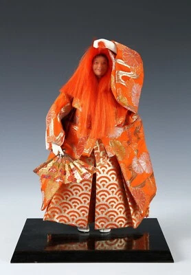 Vintage Japanese Noh Dancer Doll -Shojo- Nijyo Product Yasuke - Image 1 of 4
