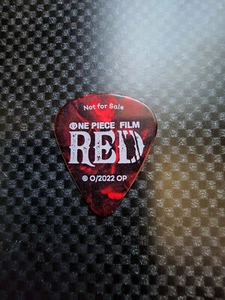 Anime Expo AX 2022 One Piece Red Film Gitarren-Plektrum  - Bild 1 von 2