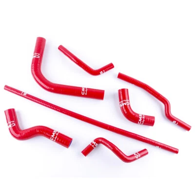 Red For 1986-1995 Suzuki Samurai 1.3L Silicone Radiator Coolant Heater Hose Kit Foto 1 de 4