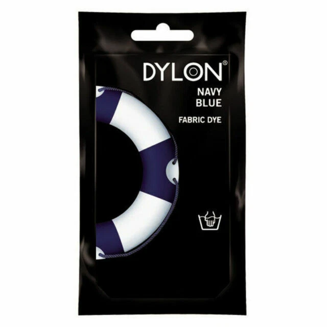 DYLON Navy Blue Hand Dye 50g for Fabric and Clothes