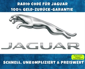 Jaguar Radio Code / Key Code X-Type S-Type Alpine Visteon Pin Code 9000 Premium - Bild 1 von 3