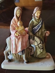 Vintage Goebel Sacrart Flight Out Of Egypt Figurine Germany HX239 - Picture 1 of 5