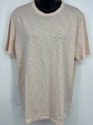 Camiseta Theory Para Hombres Rosa Pálido Cosmos Essential Pequeña Nueva Sin Etiquetas 100% Algodón Cuello Redondo Foto 1 de 4
