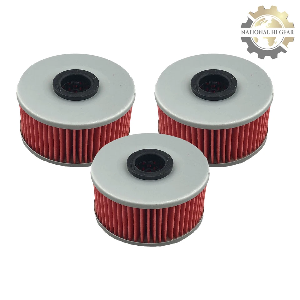 Paquete de 3 filtros de aceite para Yamaha XJ550 XJ650 XJ750 Maxim 1980 1981 1982 1983  Foto 1 de 1