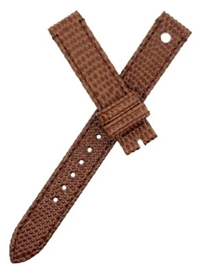 Correa de reloj para mujer Fendi de cuero genuino marrón de 14 mm x 14 mm Foto 1 de 3