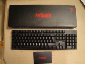 RedThunder K10 Wireless Gaming Keyboard  Backlit #E154 - Picture 1 of 6