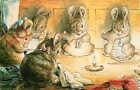 Picture Postcard- Beatrix Potter, World of Peter Rabbit (Inverted Reverse)