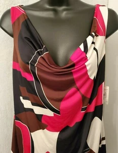 Bisou Bisou Womens Sundress Dress Size 4 Multicolor NEW - Picture 1 of 7