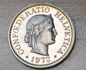 1972 Switzerland 10 Rappen - Picture 1 of 2