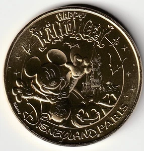 A- 2025 TOKEN MEDAILLE MONNAIE DE PARIS -- 77 N°68 MICKEY  HAPPY HALLOWEEN - Picture 1 of 2