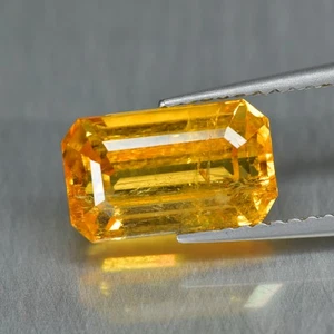 3,60 kt Octagan, augenöffnender 100 % natürlicher kaiserlicher Topas loser Edelstein - Bild 1 von 1