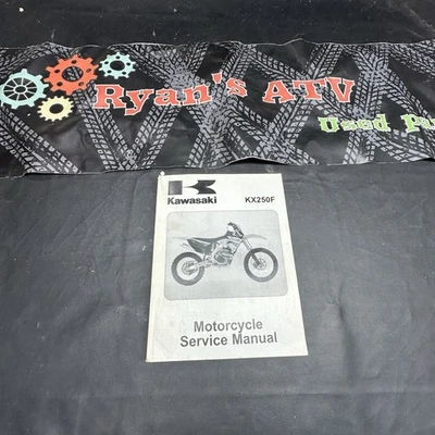 Kawasaki KX250F 2011 manual de servicio de motocicleta 99924-1437-31 A5 Foto 1 de 3