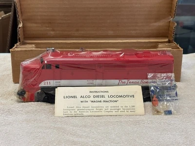 Lionel Texas Special 211 F3A Locomotive w/Lubrication No. 927-90, Looks NIB - Image 1 of 4