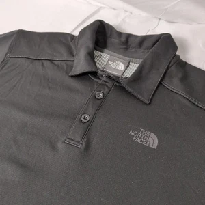 The North Face Taken Herren Poloshirt Large Kurzarm Schwarz Logo FlashDry Golf - Bild 1 von 15