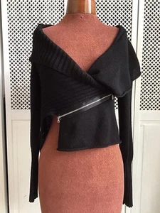 Top tejido negro Crea Concept, talla 38 - Imagen 1 de 7