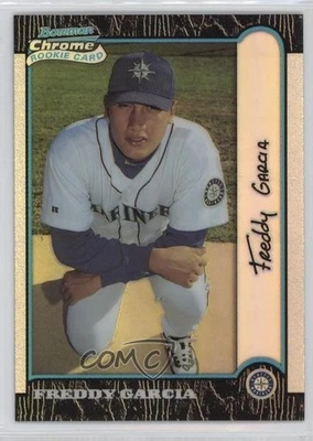 1999 Bowman Chrome Refractor Freddy Garcia #404 Rookie RC - Image 1 of 2