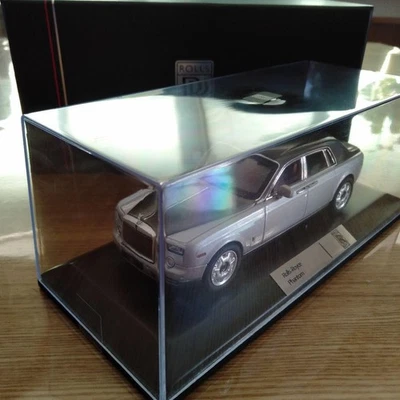 Mini auto bicolore 1/43 ixo Rolls Royce Phantom 2010 grigio argento nuova - Immagine 1 di 4