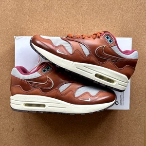 UK 4 - Nike Air Max 1  x Patta - The Next Wave/Dark Russett - Picture 1 of 9