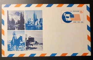 US Scott UXC5. 11c. Visit The USA. Air Mail Postal Cards. MNH. 1966 - Picture 1 of 2