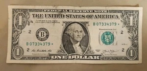 2013 One Dollar Star Note - Picture 1 of 2