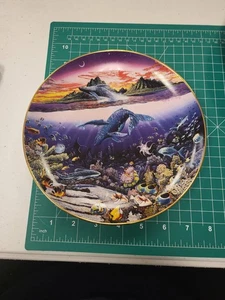 Robert Lyn Nelson Plate New Moon Over Windward Oahu Underwater Paradise H530 Art - Picture 1 of 5