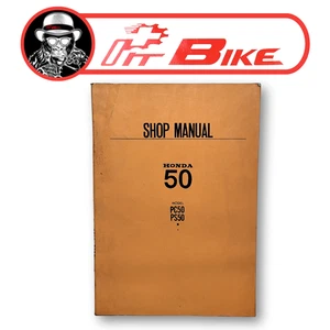 OEM Honda PC50 PS50 Factory Service Manual 110 Pages Original Japan - Picture 1 of 12