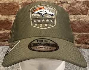 New w/ Tags New Era 9Twenty Denver Broncos Adjustable USA Salute to Service Hat - Picture 1 of 11