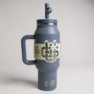 Wyld Gear 40 Oz Travel Tumbler Nonslip Bottom, Cupholder Friendly, Horizon Blue - Picture 1 of 5