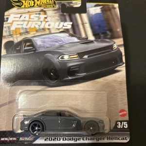 2025 Hot Wheels Premium Fast & Furious 2020 Dodge Charger Hellcat 3/5 - Picture 1 of 1